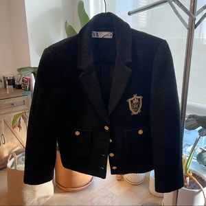 Zara preppy jacket